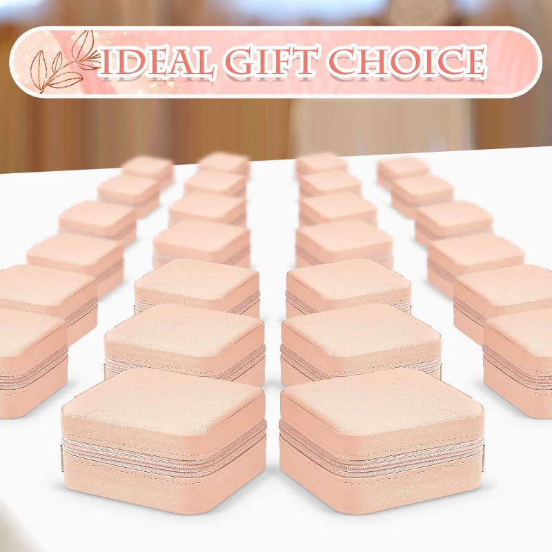 10pcs Portable Custom Travel Jewelry Storage Box